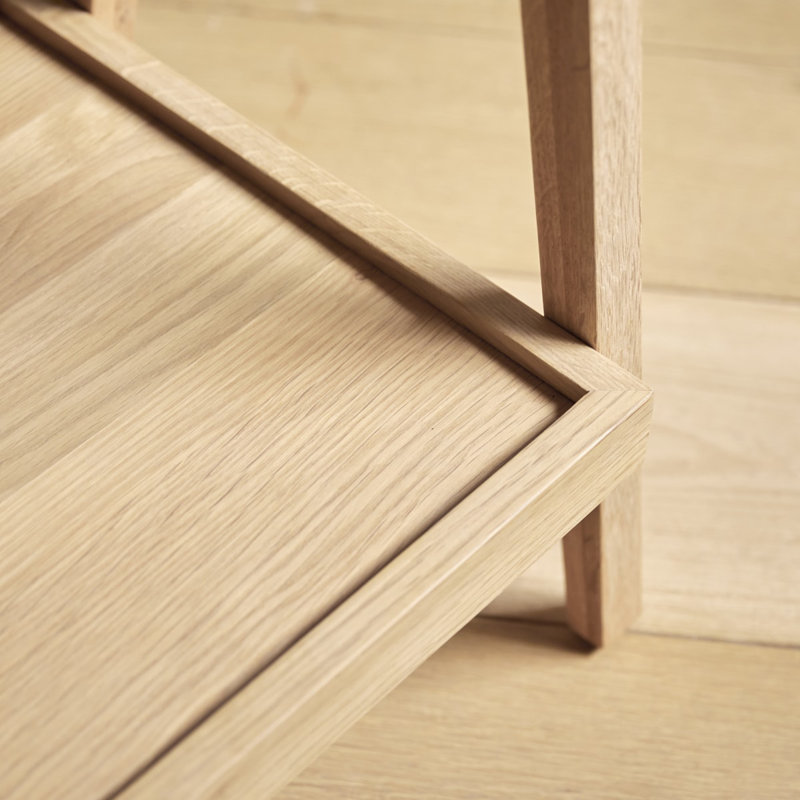Pola 51.18'' Solid Wood Console Table