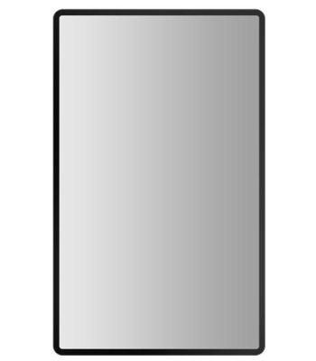 Lirin Slim Frame Bathroom Vanity Mirror, Clean Contemporary Design