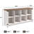 Manufactured Wood Cube Storage Organizer with Anti-Tip Hardware-918081823-918081820