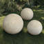 Sphère décorative sable et céramique réactive réactive, intérieur / extérieur-2022998226-2039504042