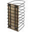 Metal Iron Solid Wood File Organiser