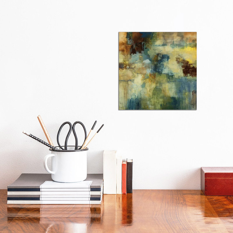 Skyliner II by Randy Hibberd - Wrapped Canvas Painting, 30.48 cm H x 30.48 cm W