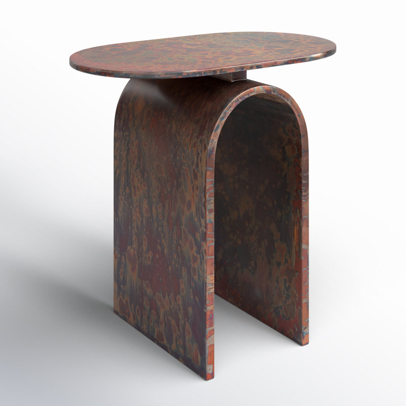 Table d'appoint Elliot-oxydée