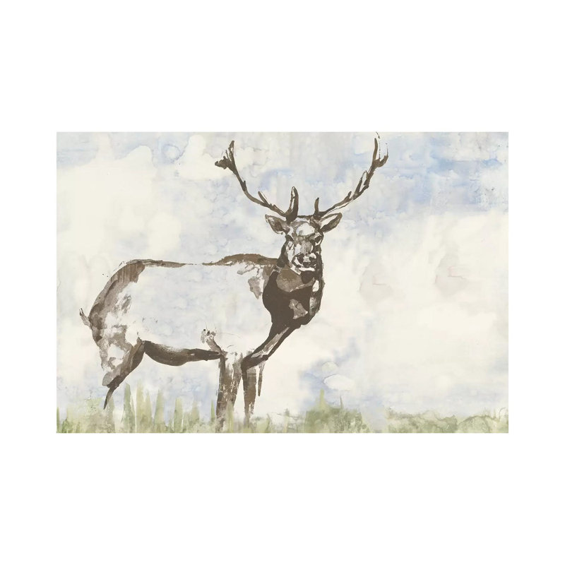 Wild Call II by Jennifer Goldberger - Wrapped Canvas Painting, 101.6 cm H x 66.04 cm W x 3.175 cm D
