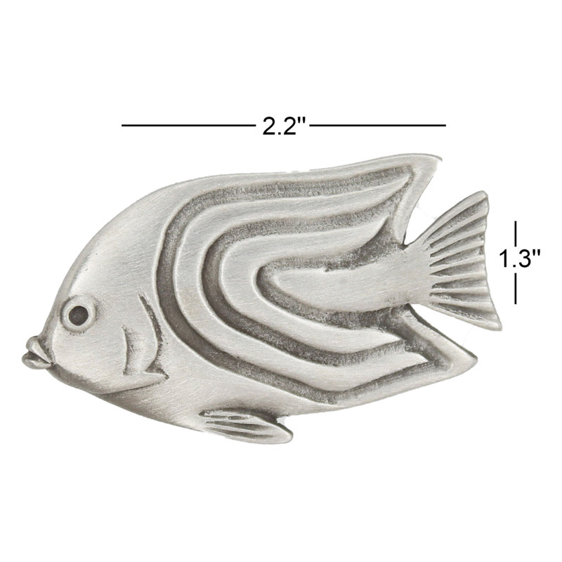 Poignée 2,2 pi Angelfish faisant face à la gauche