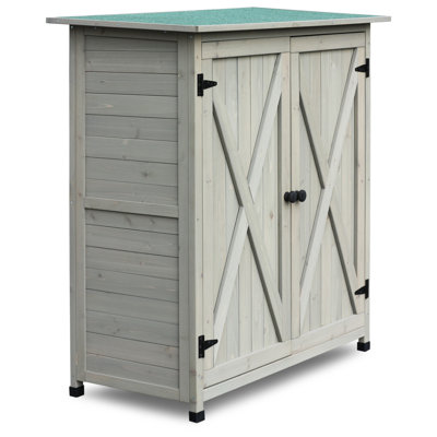  3 ft. W x 2 ft. D Wooden Tool Shed