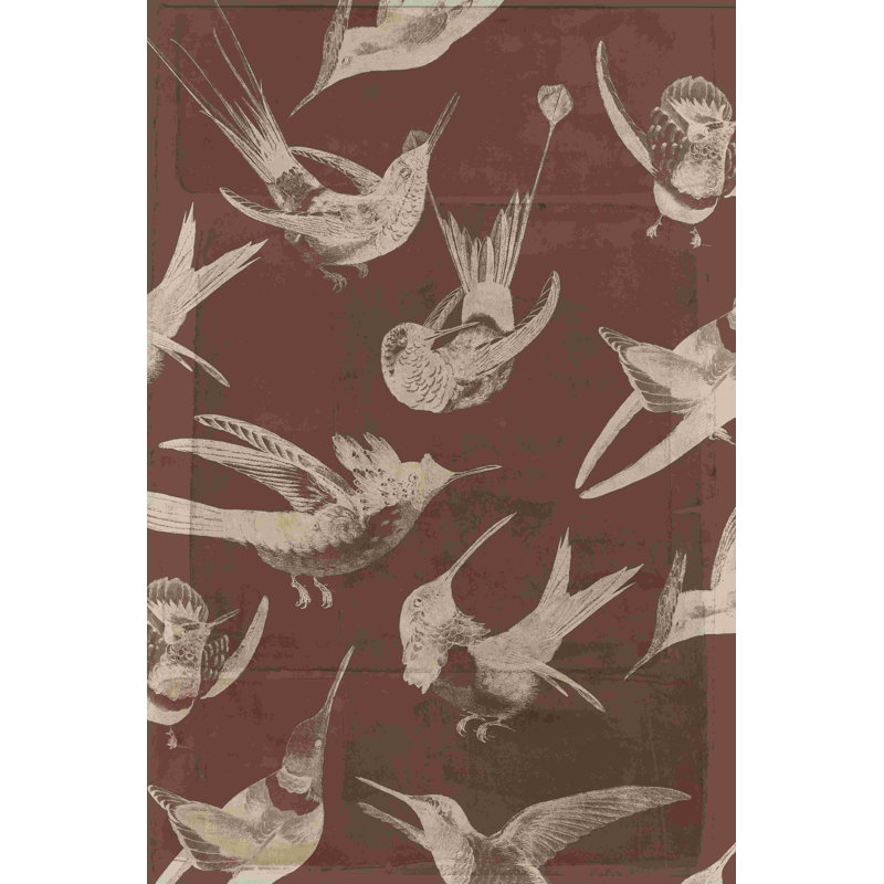 " Bird Pattern VI " by Jennifer Goldberger, 30" H x 20" W  