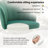 Izdyhaar Velvet Swivel Task Chair with Tufted Back-1617736434