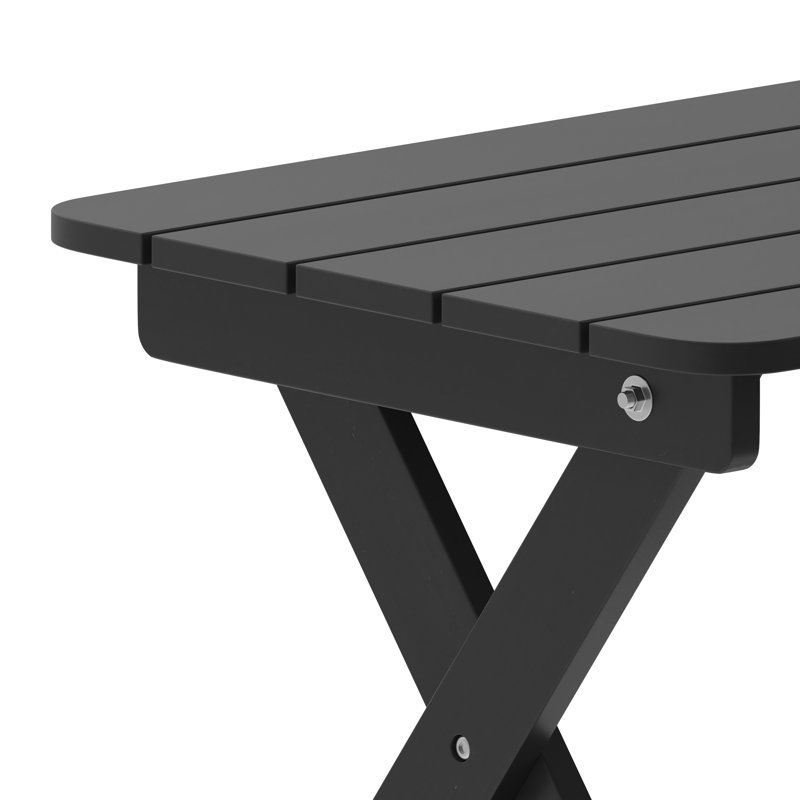 Collis Outdoor , 20'' in. W 20'' in. D, Black