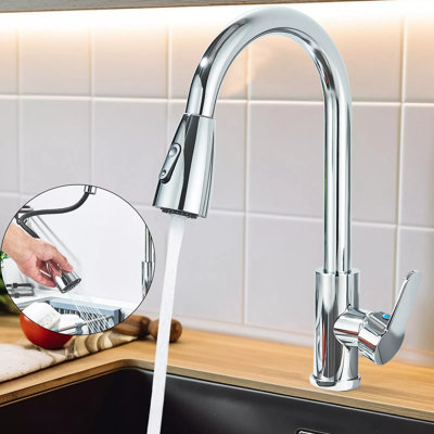 Moverlesenk Kitchen Faucet Side Spray