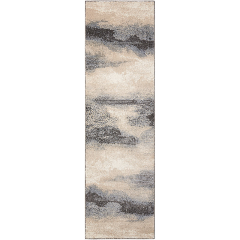 Irwinton Abstract Area Rug, Runner 66 x 229cm