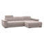 Jafiya 4 Seater Velvet Sofa Bed-898216730-898216731