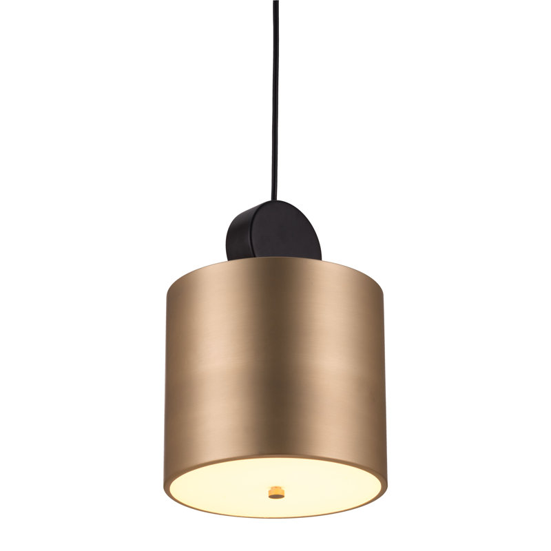 Myson 9'' Contemporary Gold LED Pendant Light