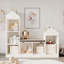 107.4cm H x 121.3cm W Cube Bookcase