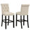 Solid Wood , Tan - Soft Upholstery, 17.35" Package Height, 16.5" Seat Back Height , Construction, 18.67 Lb Product Weight, 23" Width X 45"
