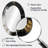 Mystery Awakening VII - Abstract Oval Decorative Mirror On Metal-775064306