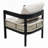 Outdoor Iron Sofa Set with Waterproof Rattan and Sturdy Construction for Gardens-798510024
