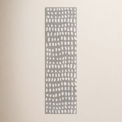 Pacchi Handmade Wool Gray Rug