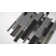 Metallica Interlocking Glass Mosaic Tile in Grey