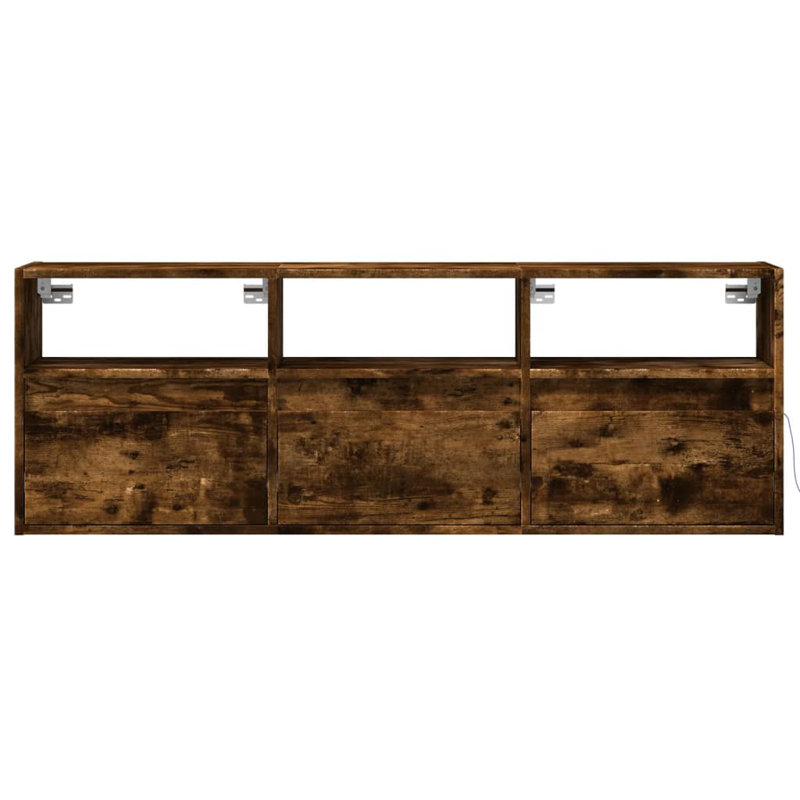 Dallton TV Stand, Smoked Oak, 130cm