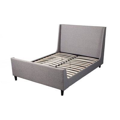 Grand lit plateforme tapissier Guildford