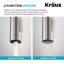Oletto Single Handle Pull-Down Kitchen Faucet