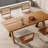 Japanese style solid wood dining table set-106007387