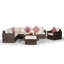 Yancey 5 Seater Rattan Corner Sofa Set