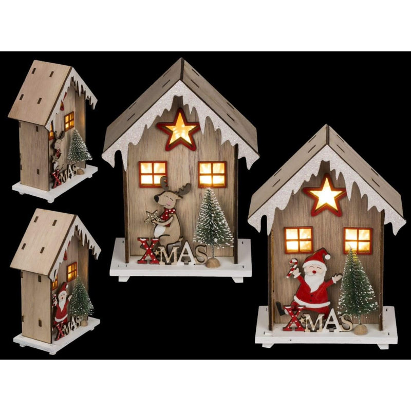 LED Wooden House