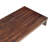 Iromel Rectangular Height Bar Table 43'' L x 16'' W with Pine Wood Top & Metal Leg