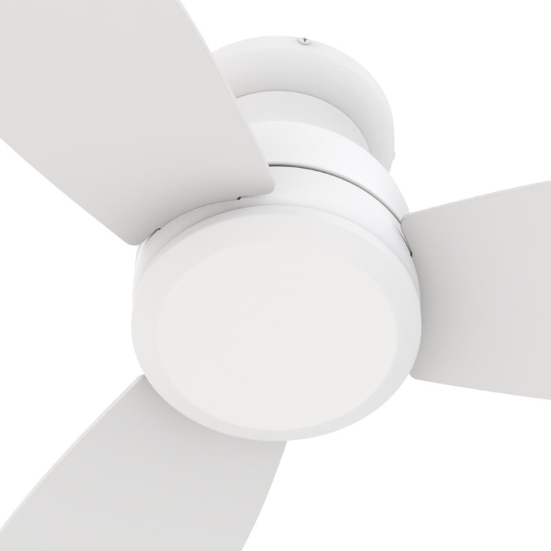 48" DC Motor Flush Mounted Ceiling fan without Light, Remote control