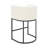 26" Upholstered Metal Barrel Counter Bar Stool-340202072-341230627