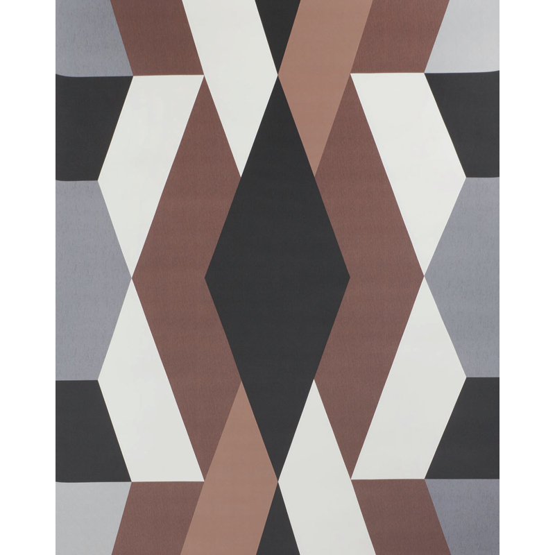 Papier peint Schumacher x Clements Ribeiro Deco, Carbone