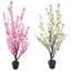 120 cm H Faux Cherry Blossom Tree Plant in Plastic Pot-387908127