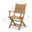 Rafael Wood Outdoor Lounge Chair 