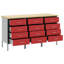 Set Of 3, Wood-Like Grain Steel,-654026555