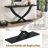 Rustic Console Table with Cross-Leg Design-658365218