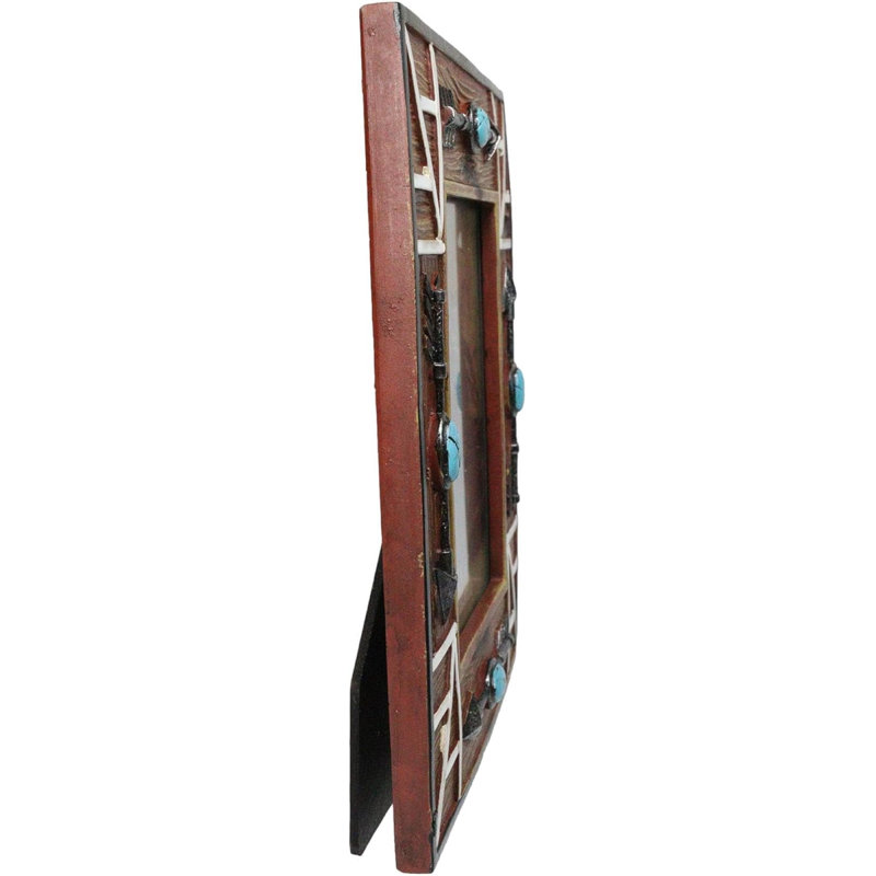 Cadre photo Southwest Boho Native Indian Turquoise Arrows