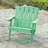Amalfi Folding HDPE Outdoor Adirondack Chair-1790042044