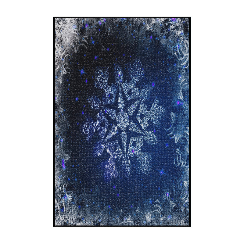 Abstract Indoor Rug, Rectangle 2' x 5'