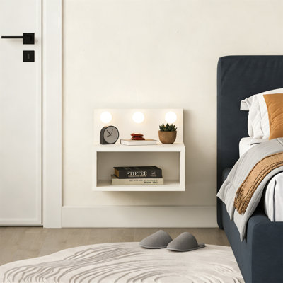 40cm W Manufactured Wood Bedside Table