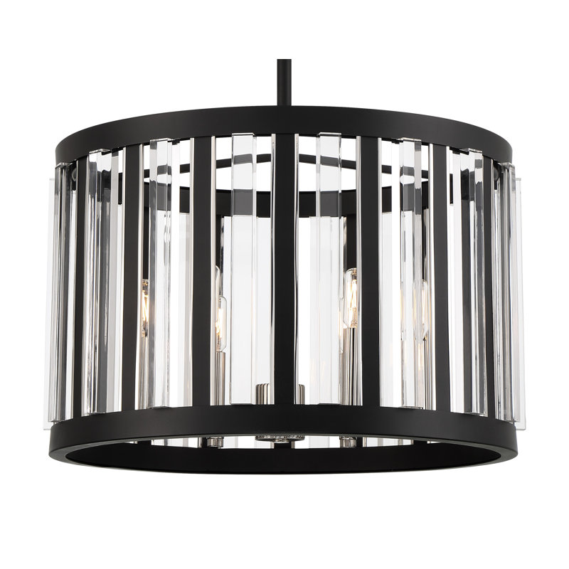 Cepriot 6 - Light Drum Pendant, 72.13" H x 23" W x 23" D