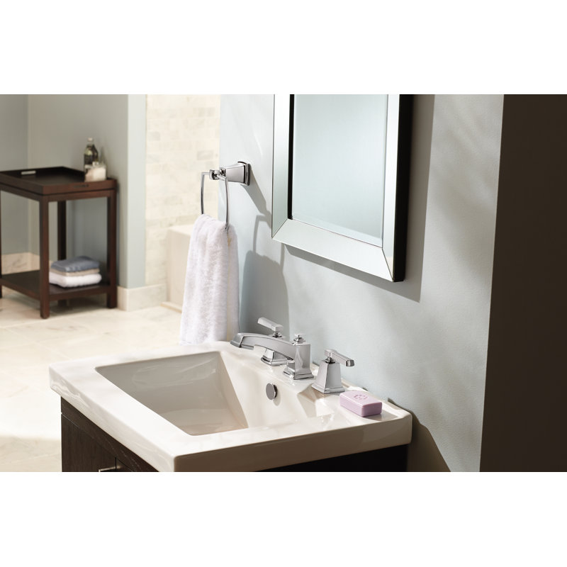 Kingsley Wall Mounted Towel Ring, Chrome