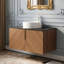 Meuble-lavabo mural simple 29,92 po avec plateau en marbre-286578155