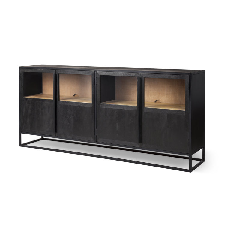 Clementine 80" Sideboard, Black