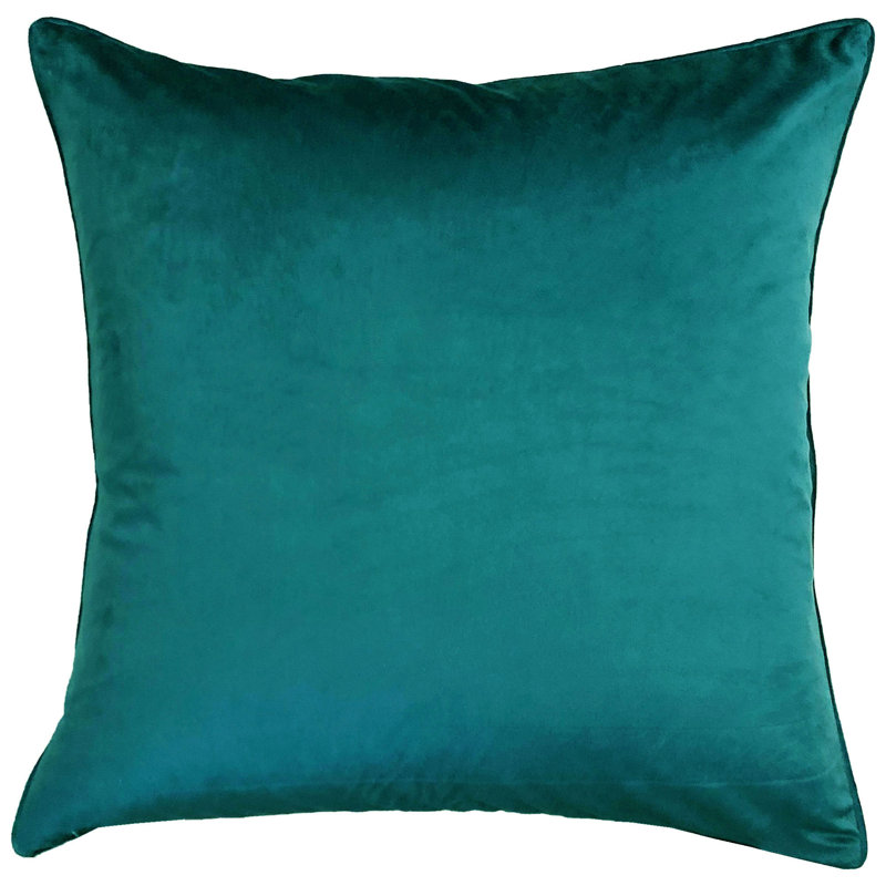 Square Pillow Cover & Insert, Turquoise