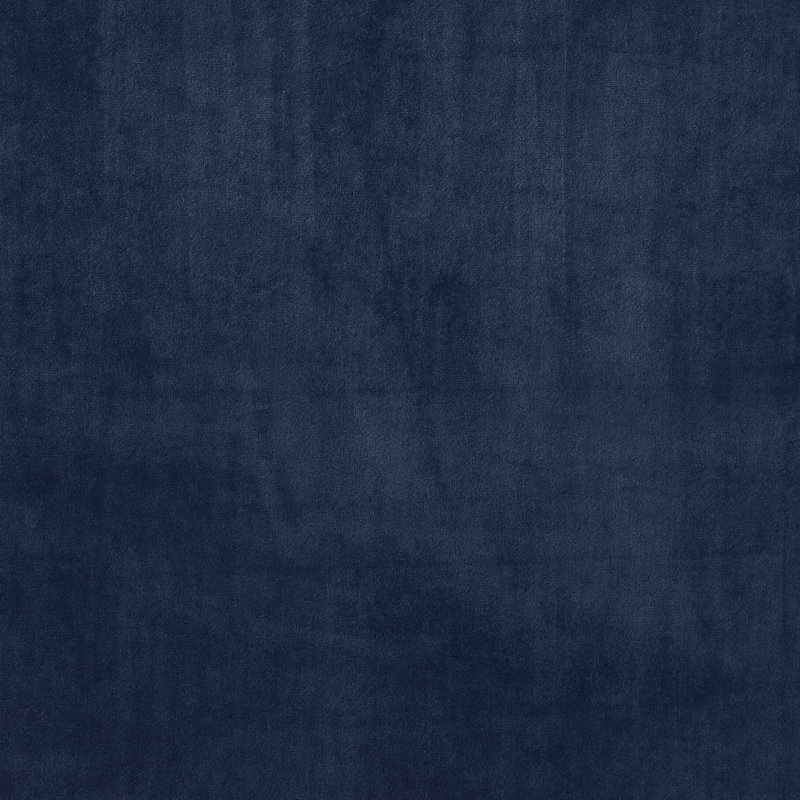 Colt Room Darkening Poly Velvet Rod Pocket/Back Tab Curtain Panel Pair, Navy, 37" W x 84" L