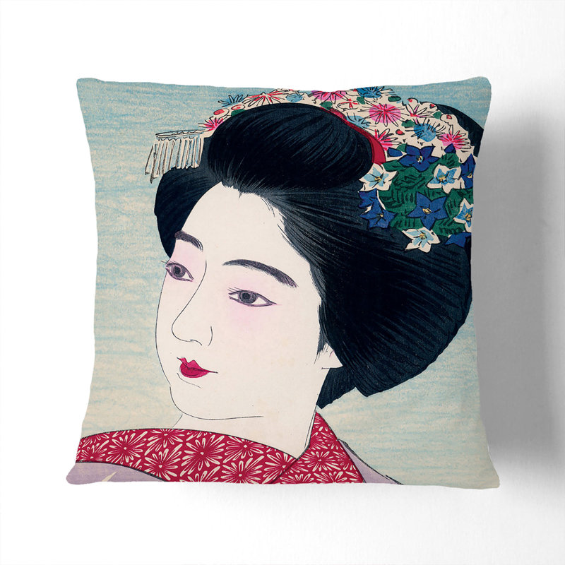 Square Throw Cushion, 40 x 40 cm, Stone