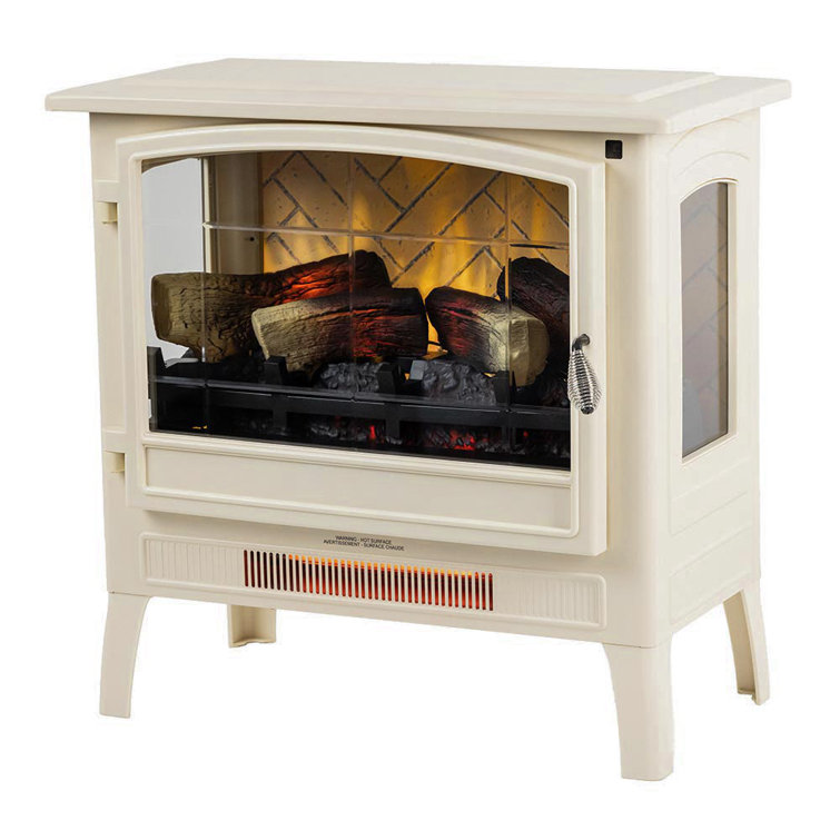 Country Living Smart Infrared Electric Fireplace Stove Heater, Alexa and Google Home Compatible