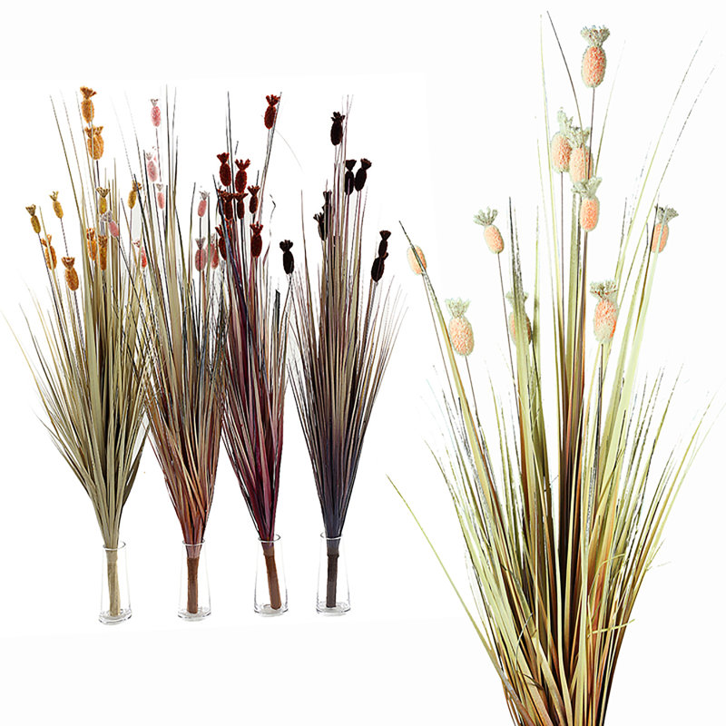 37.79'' Faux Onion Grass, Teasel Grass